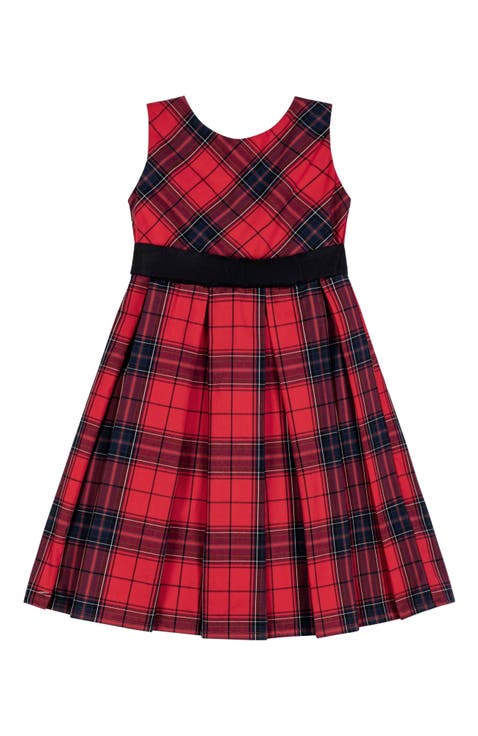 Girls' Pleated Party Dress, Kids