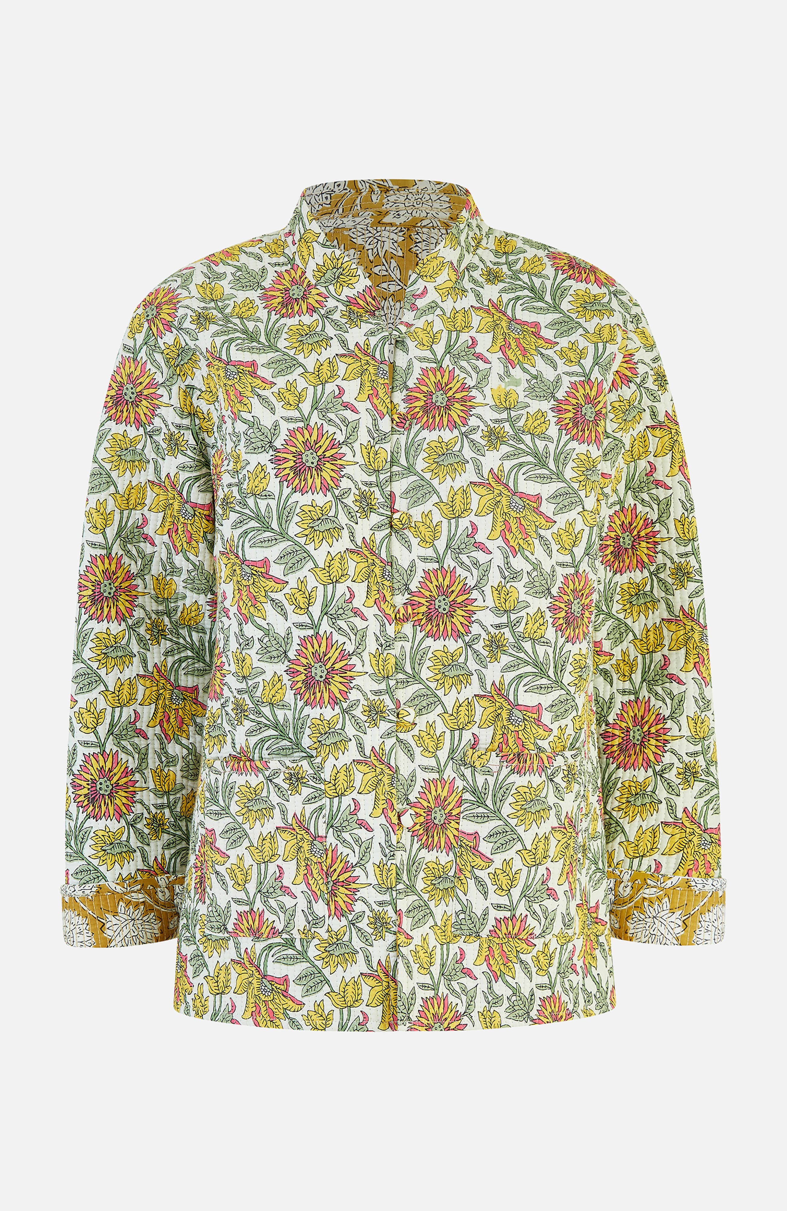 Sunflower Reversible Quilted Jacket - image 2