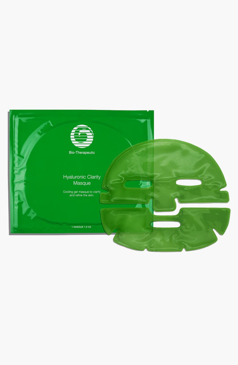 Bio-Therapeutic Hyaluronic Clarity Masque 8 pack, Alternate, color, Green