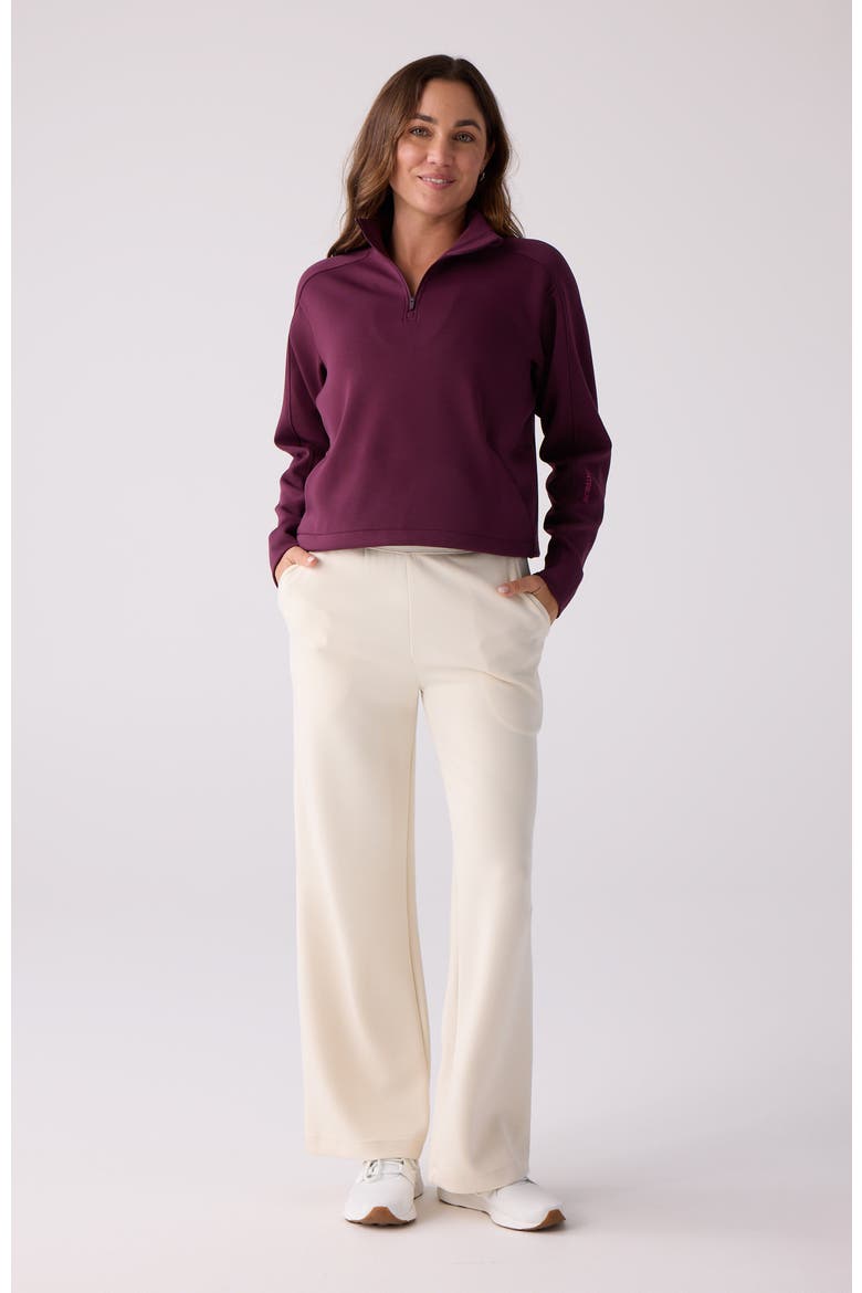 Women's Après Quarter Zip, Alternate, color, Mulberry
