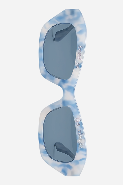Indy Head In The Clouds Polarized Sunglasses In Blue