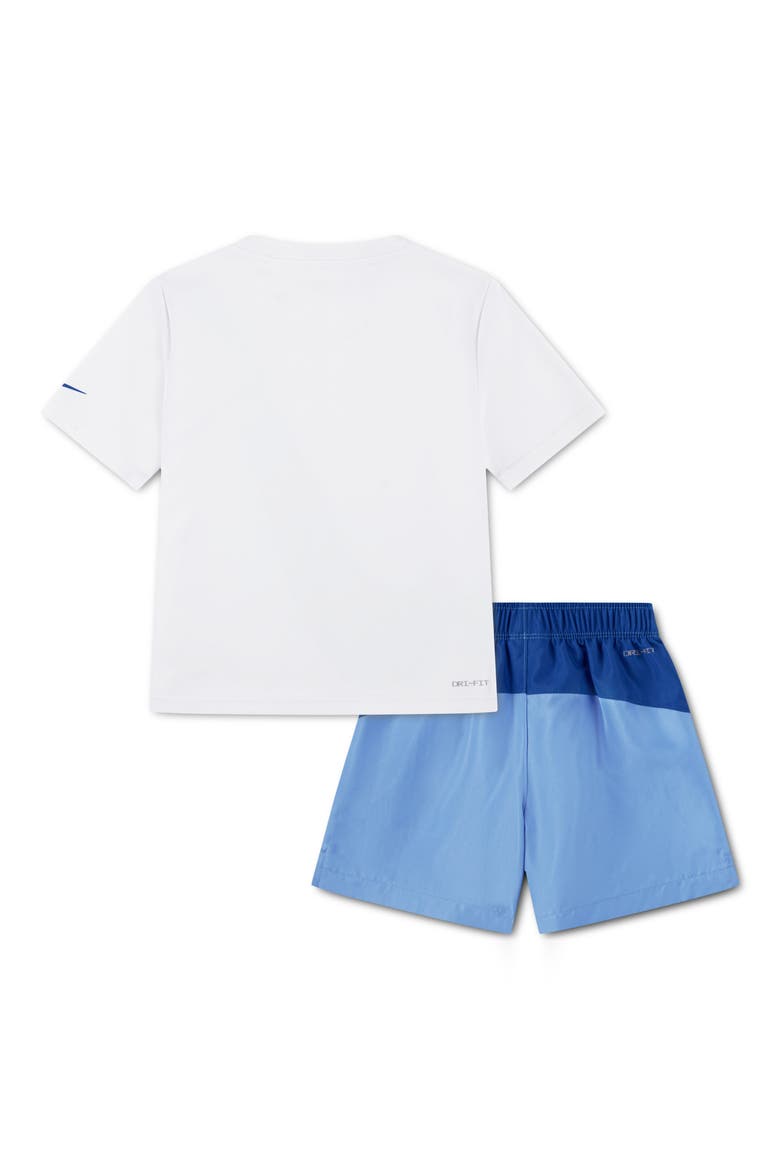 Kids' Sportswear Dri-FIT T-Shirt & Shorts Set, Alternate, color, UNIVERSITY BLUE