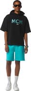 MCM x SNIPES Short Sleeve Rhinestone Hoodie