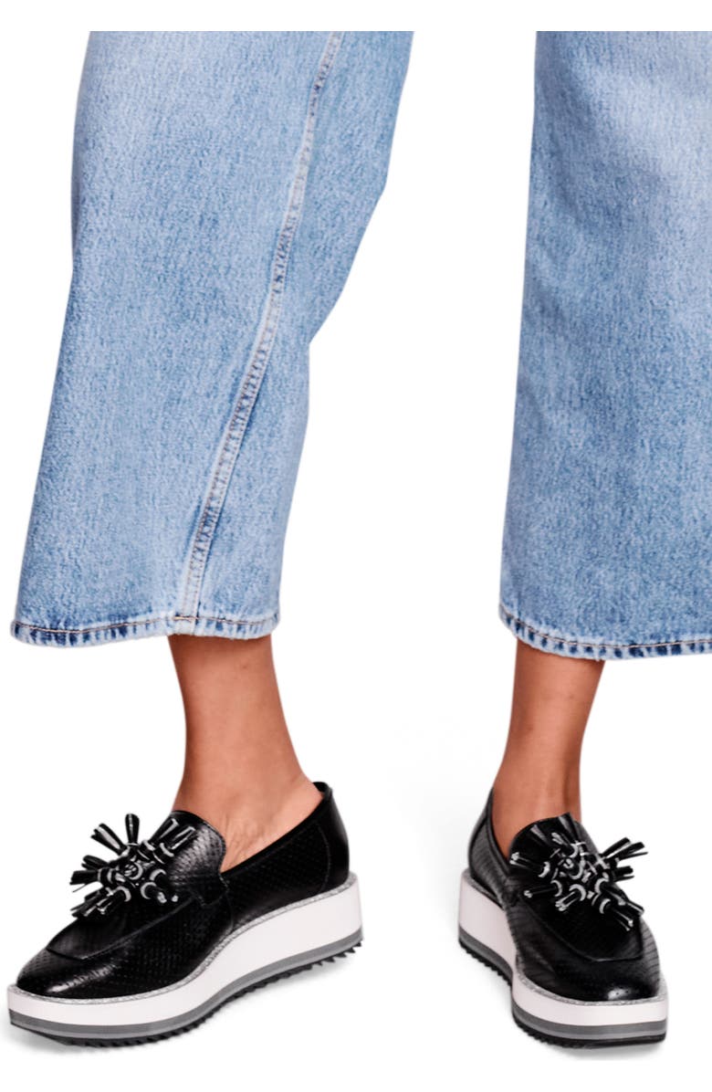 Johnston & Murphy Gracelyn Platform Tassel Loafer, Alternate, color,