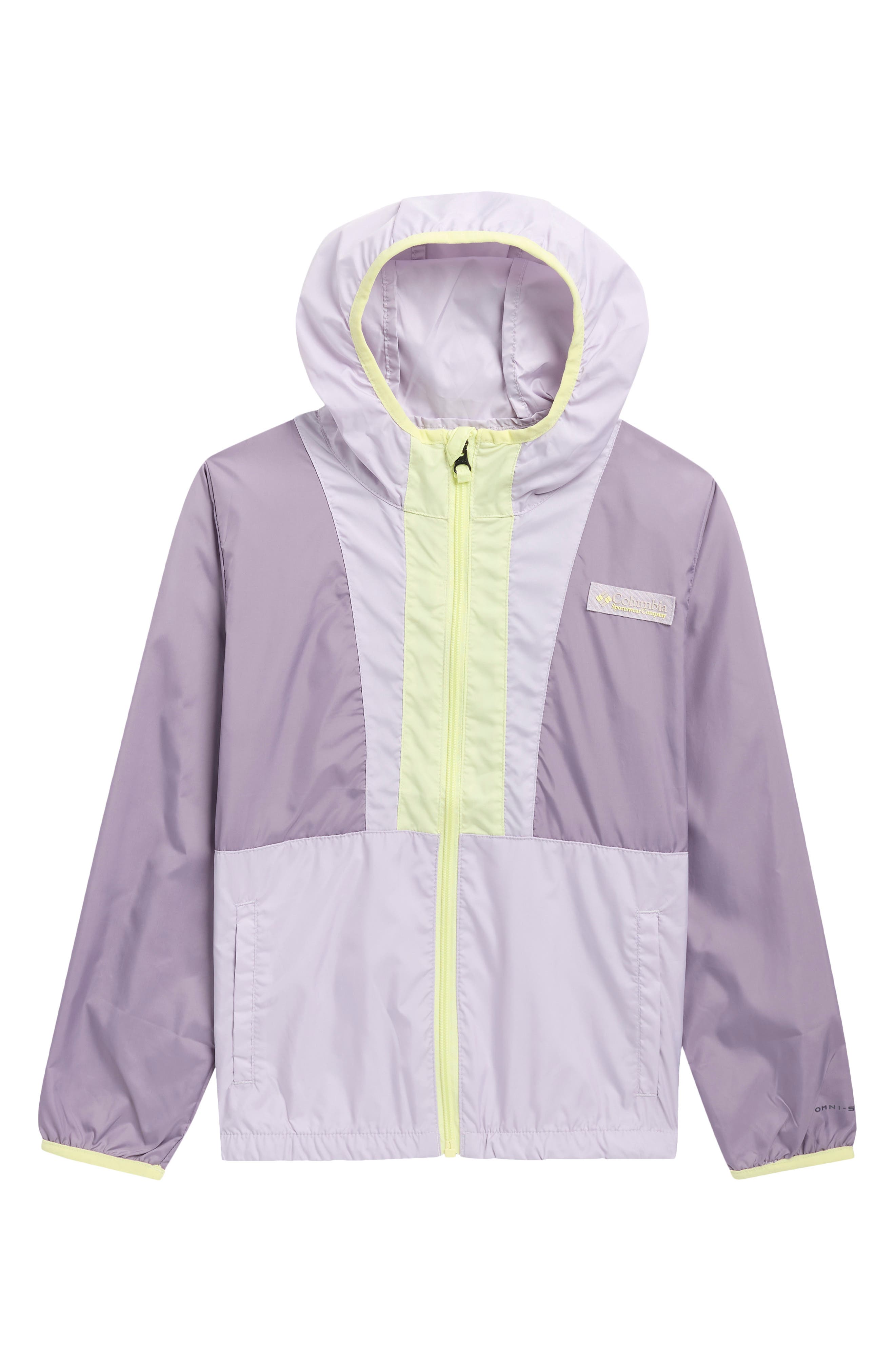 Columbia Kids' Bowl II Hooded Windbreaker Jacket