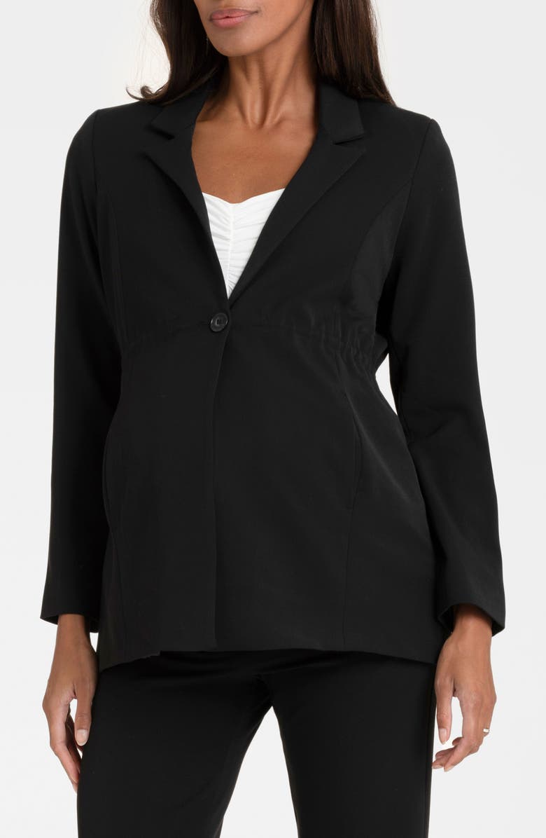 Seraphine Corporate Maternity Blazer, Main, color, 