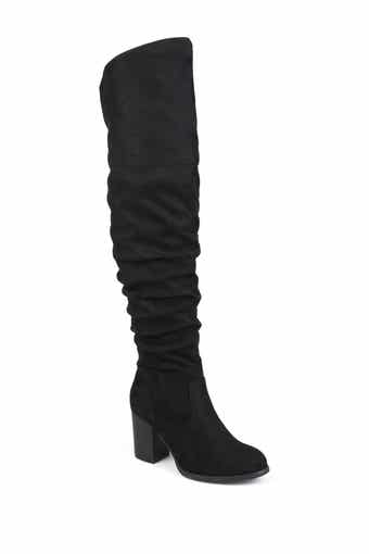 JOURNEE Kaison Ruched Tall Boot