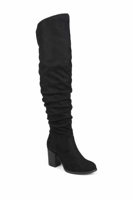Journee Collection JOURNEE Kaison Ruched Tall Boot