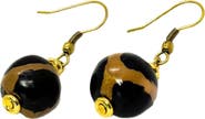 Kazuri Earth Collection - Sahara Sand Earrings
