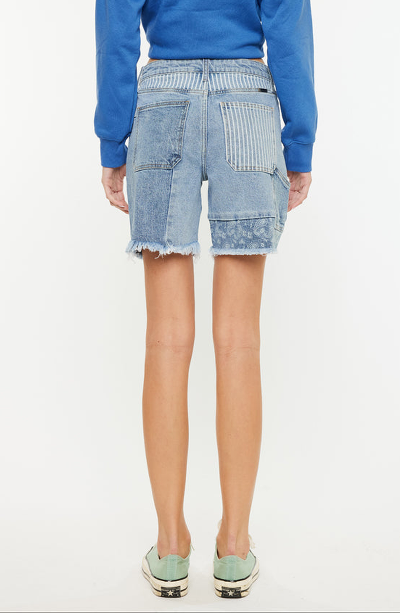 Official Kancan USA Gabbie 90's Boyfriend Shorts, Alternate, color, 