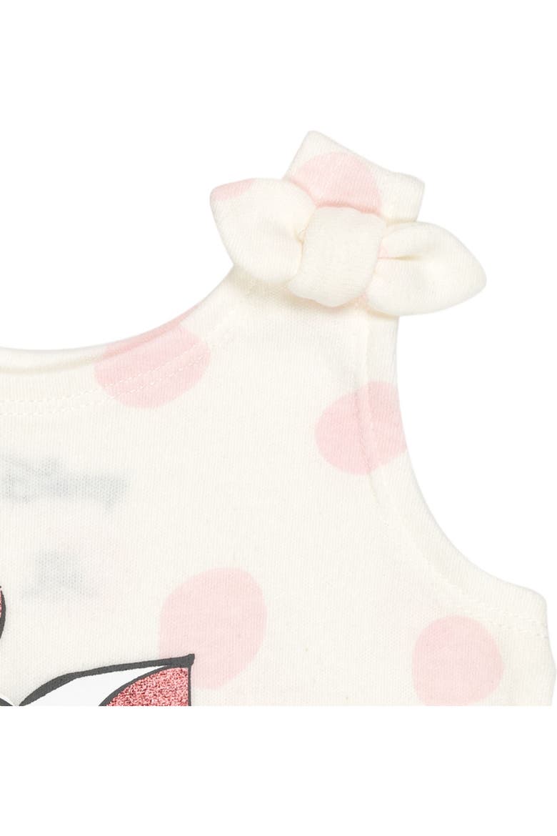Sleeveless Romper and Headband Set, Alternate, color, Marie Pink Polka Dot