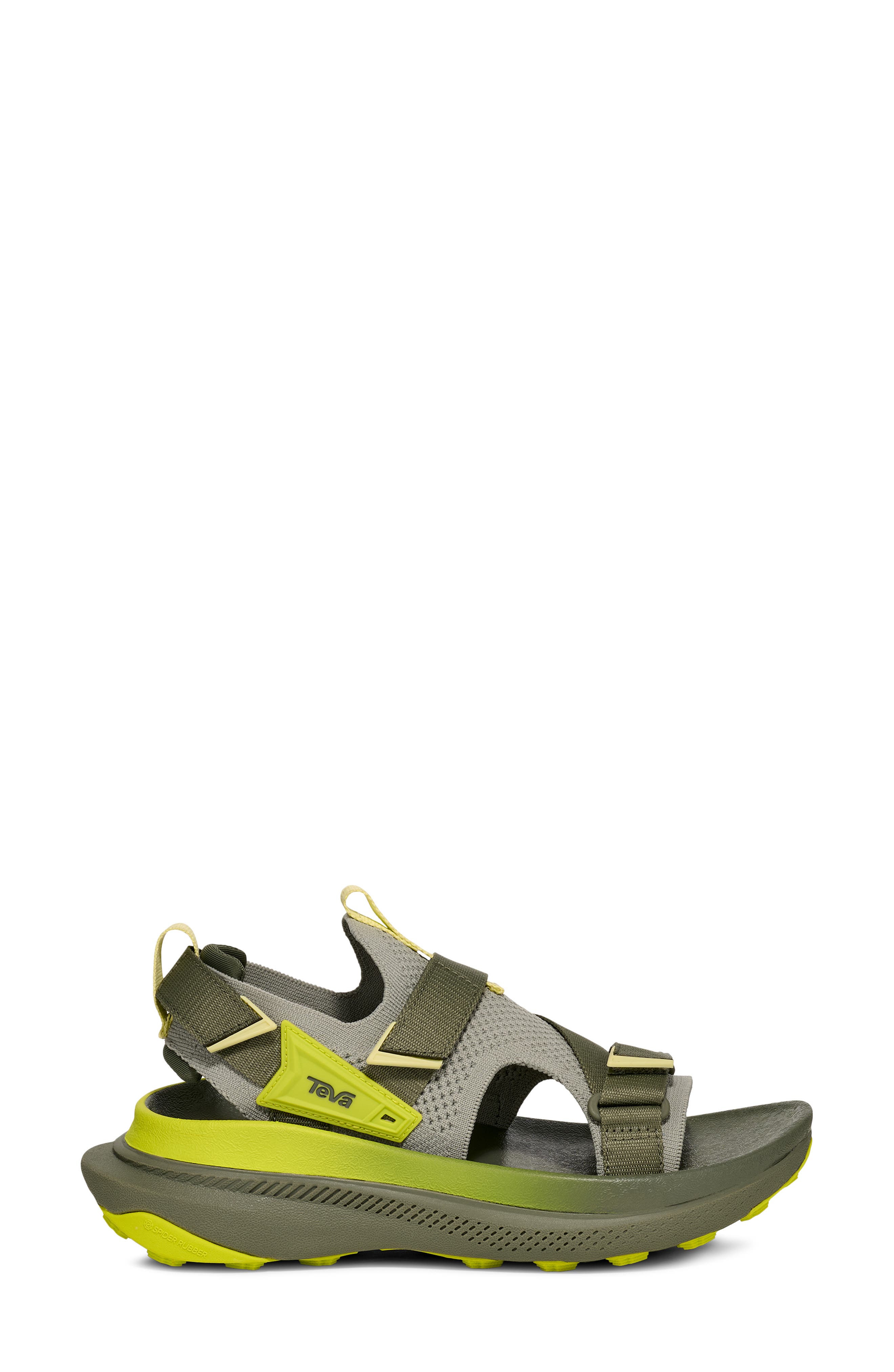 Aventrail Sandal, Alternate, color, SEAGRASS/ PALE LIME YELLOW