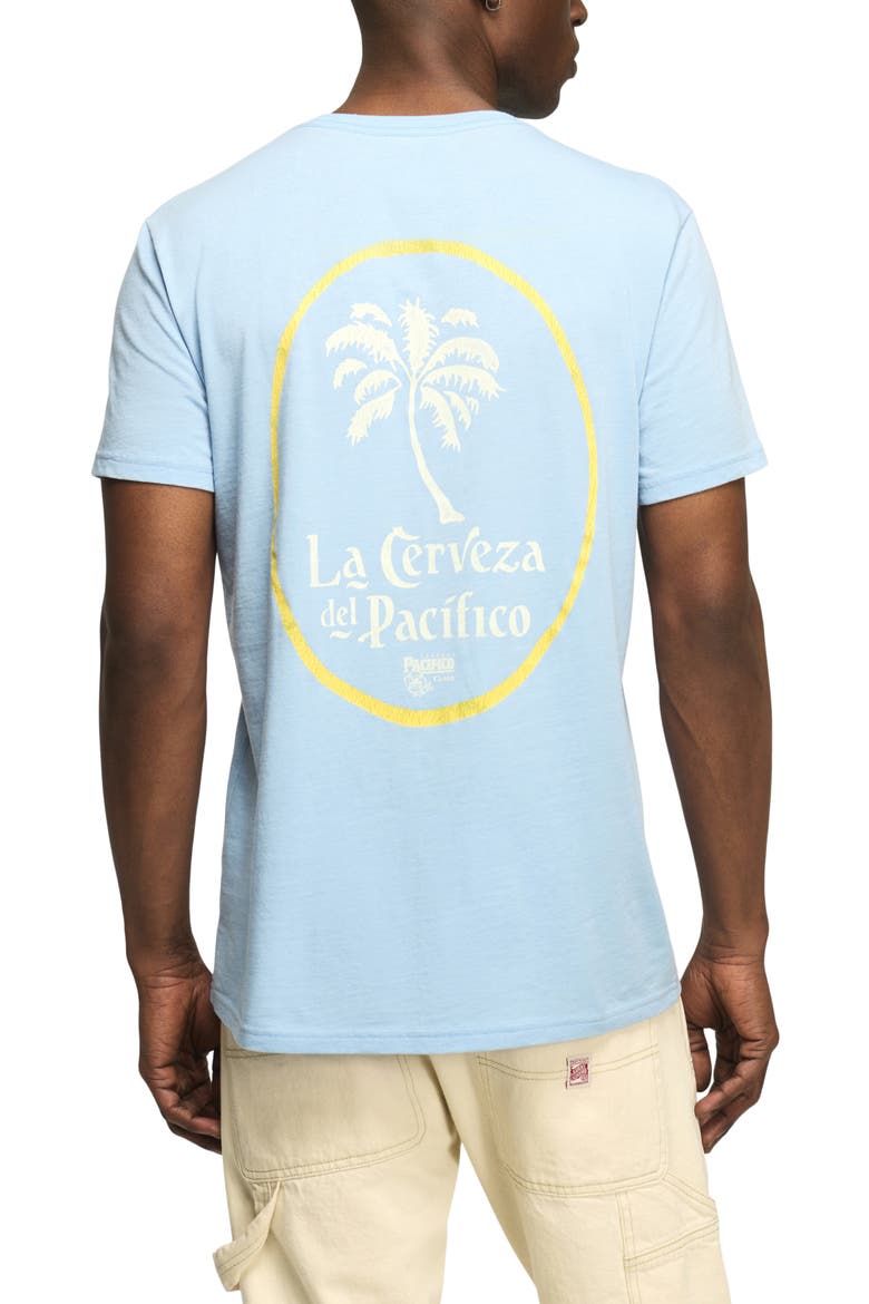 Pacifico Graphic T-Shirt, Alternate, color, PLACID BLUE