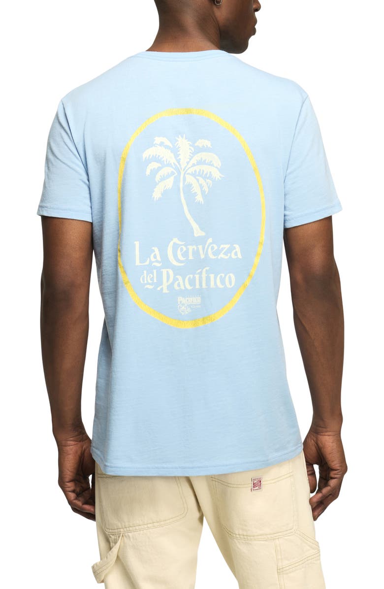 Lucky Brand Pacifico Graphic T-Shirt, Alternate, color, Placid Blue