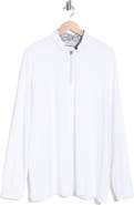 Bugatchi Quarter Zip Performance Pullover