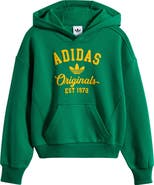 adidas Kids' Varsity Cotton Blend Fleece Hoodie