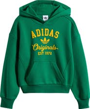adidas Kids' Varsity Cotton Blend Fleece Hoodie