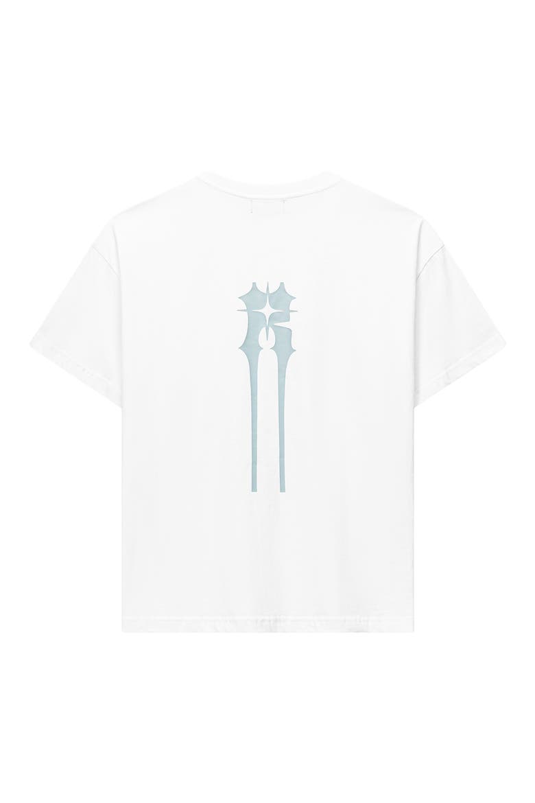 Bastien Graphic Pocket T-Shirt, Alternate, color, WHITE SPIKED R