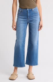 Madewell Wide Leg Crop Jeans