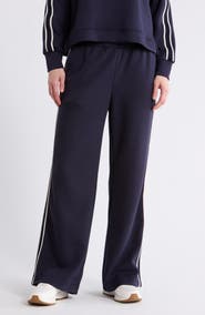 T Tahari Braided Trim Scuba Knit Pants