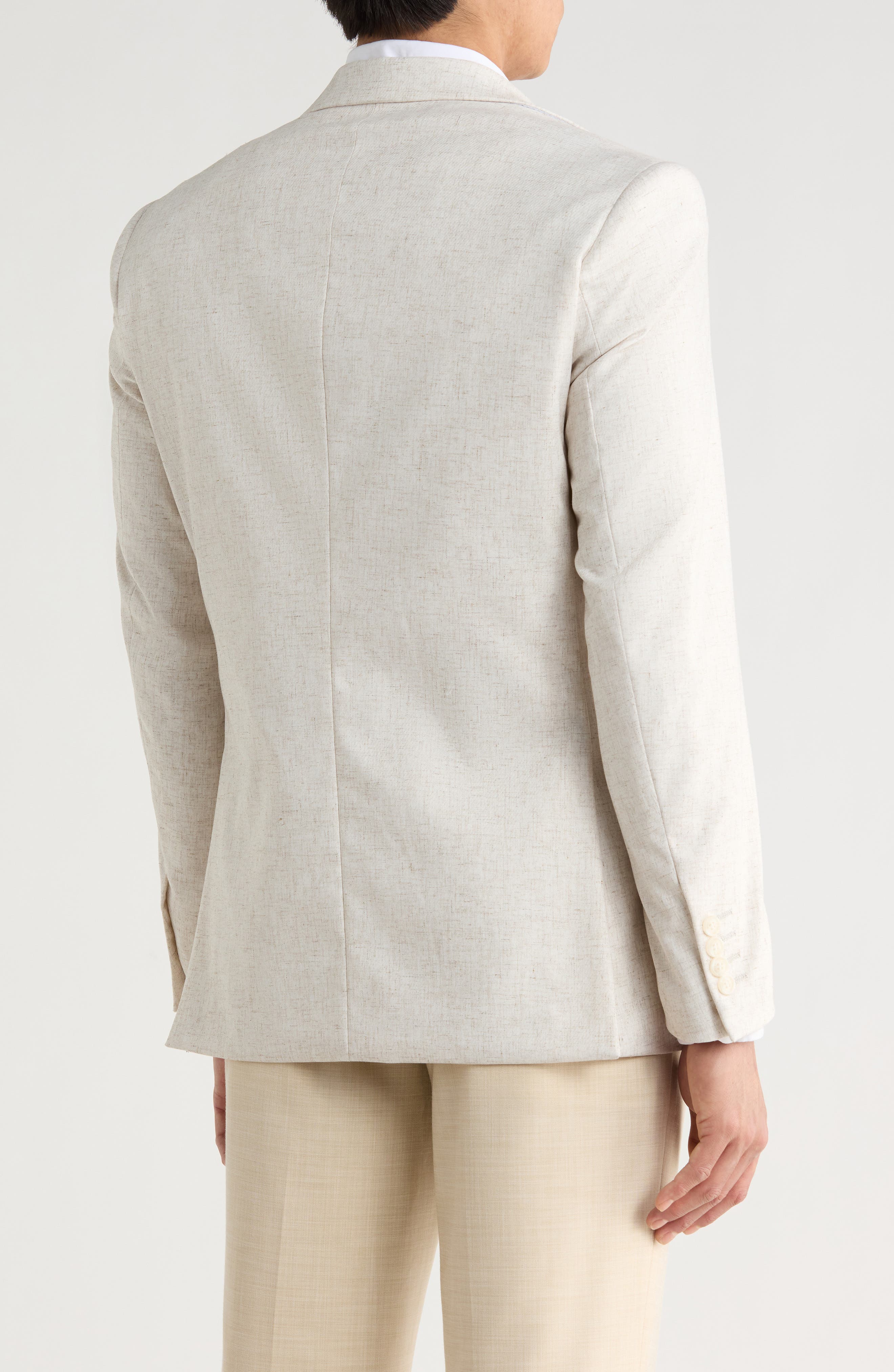 Slim Fit Textured Blazer - image 2