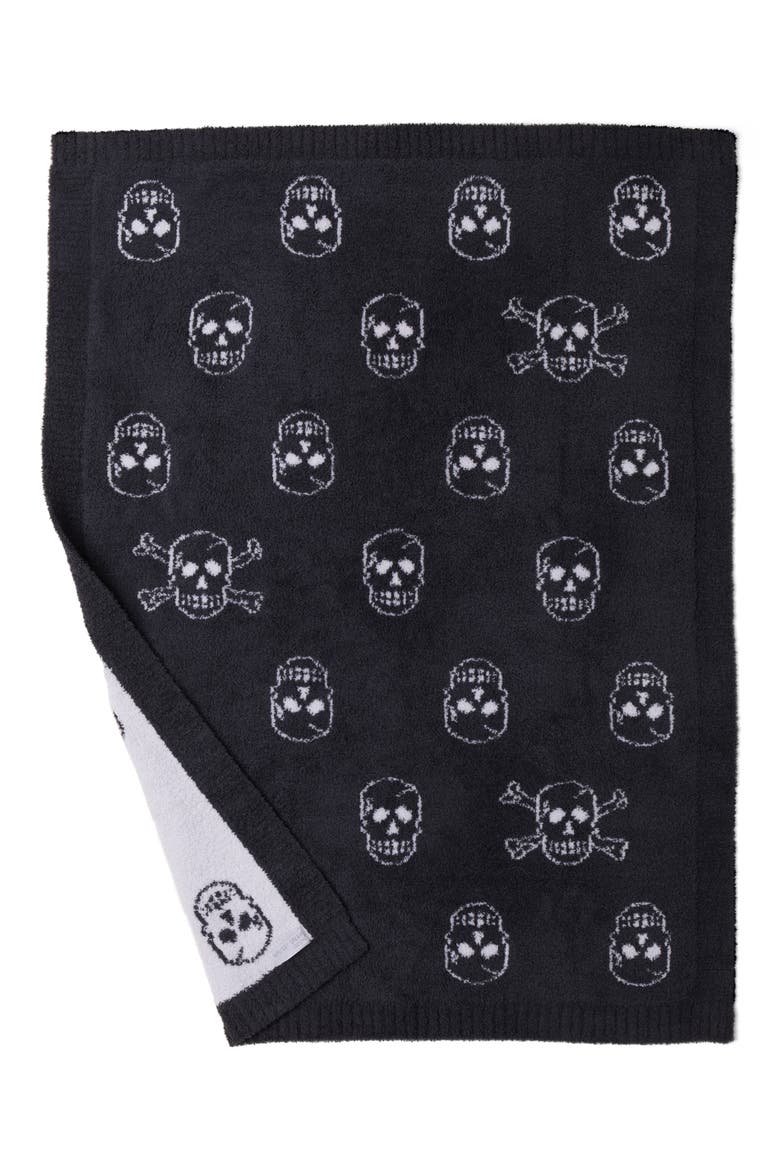 CozyChic™ Skulls Stroller Blanket, Alternate, color, CARBON-ALMOND