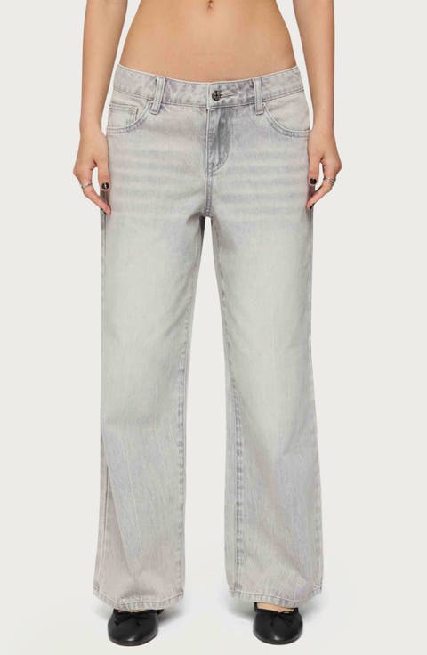 Magda Low Rise Wide Leg Jeans (Petite)