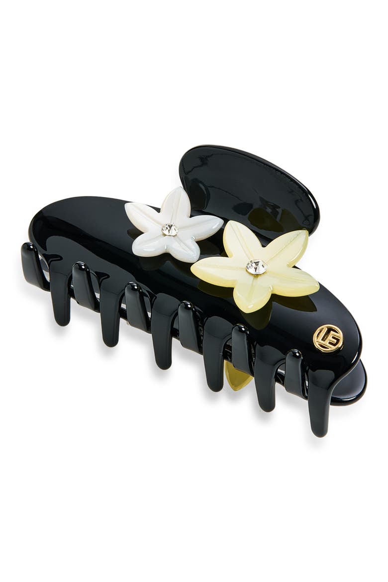 Riva Claw Clip, Main, color, BLACK