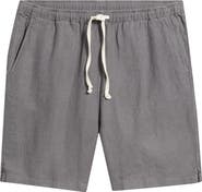 ALEX CRANE Bo Linen Drawstring Shorts