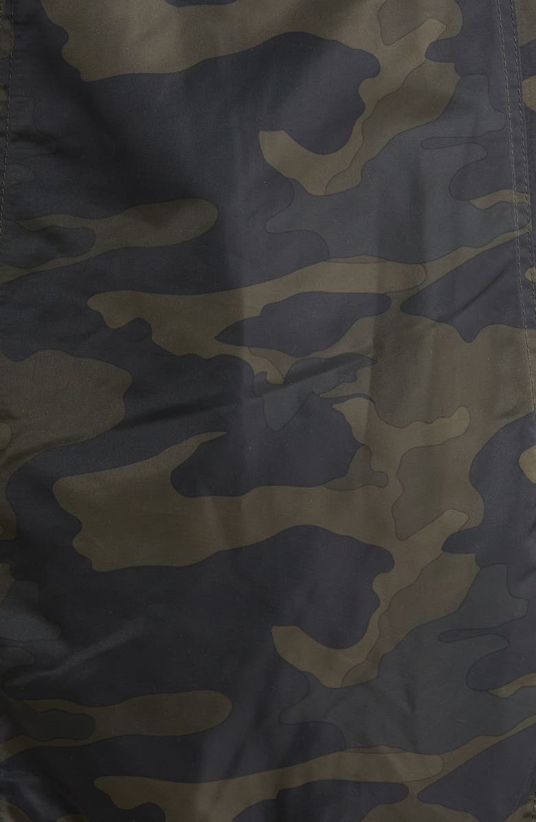 Blanc Noir Mastermind Water Resistant Camo Print Jacket, Alternate, color, Camo