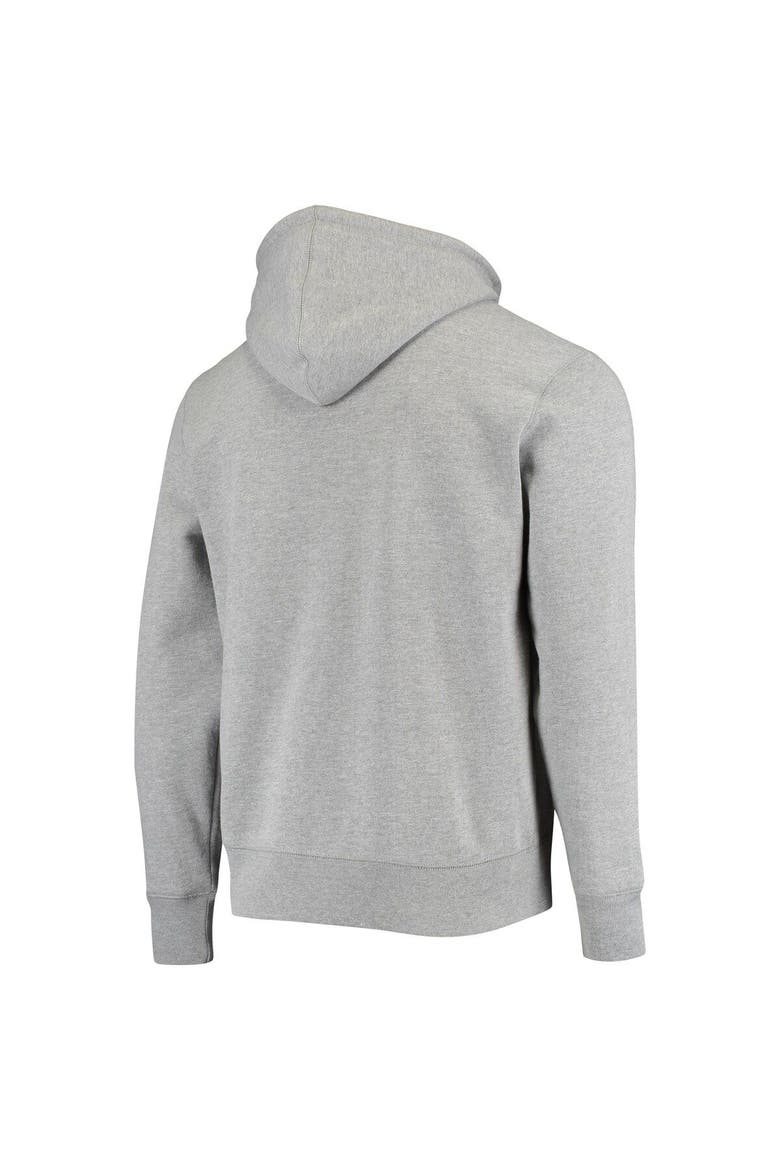 Men's '47 Heathered Gray Arizona Cardinals Bevel Pullover Hoodie, Alternate, color, Heather Gray