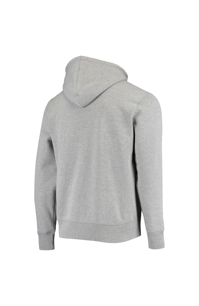 '47 Men's '47 Heathered Gray Arizona Cardinals Bevel Pullover Hoodie, Alternate, color, Heather Gray