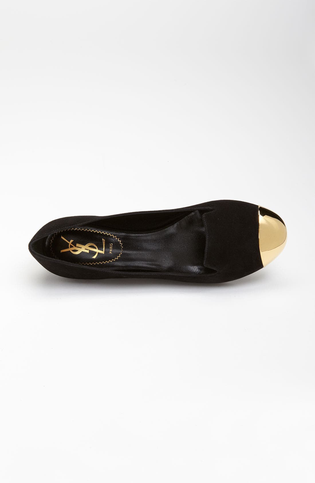 Cap Toe Slipper, Alternate, color, BLACK