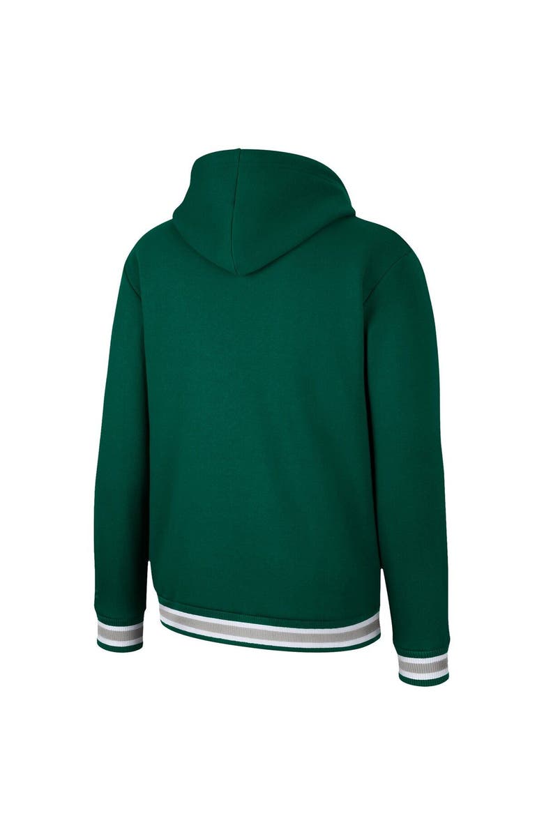 COLOSSEUM Men's Colosseum Green Michigan State Spartans Varsity Arch Pullover Hoodie, Alternate, color, 
