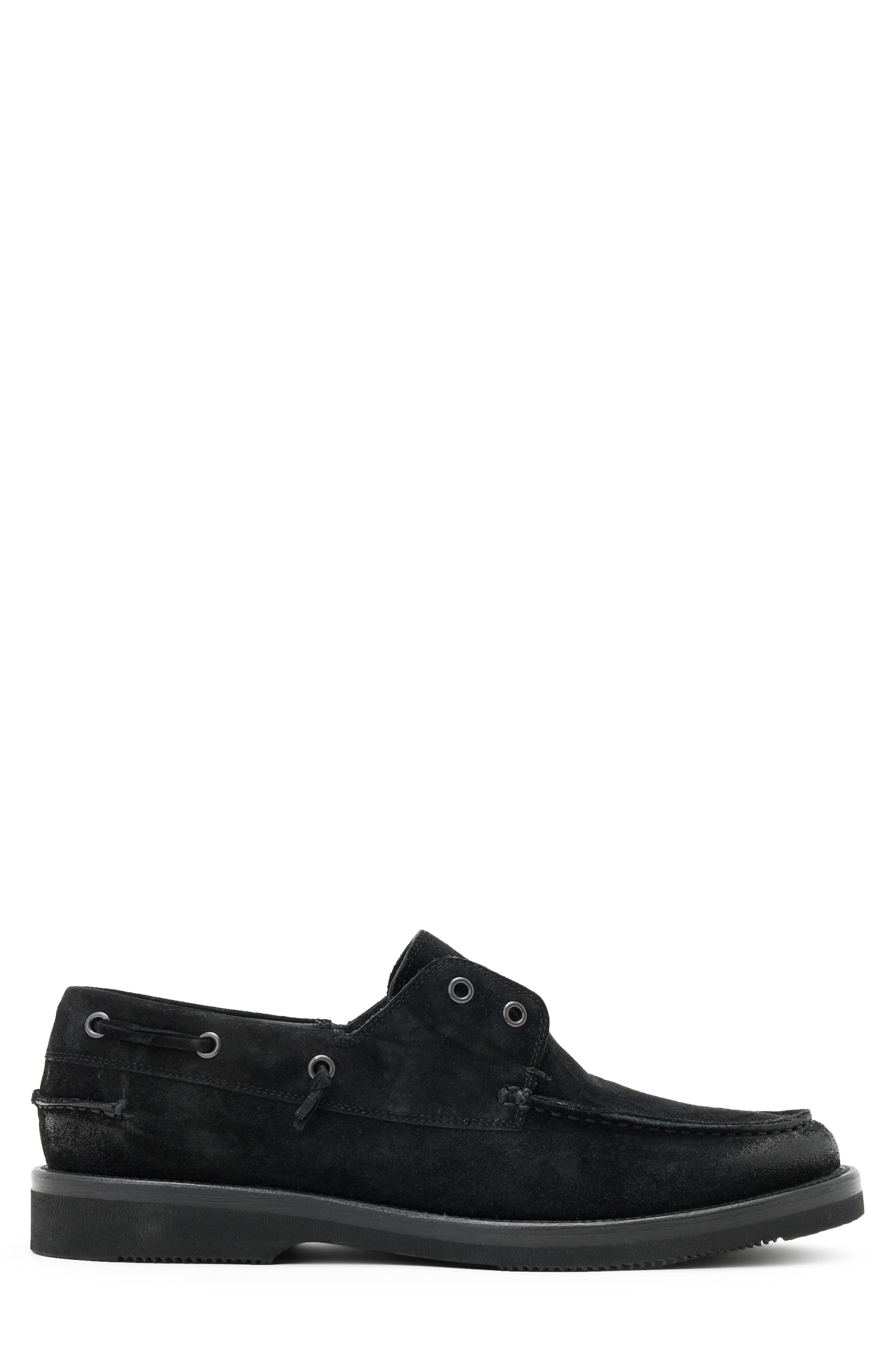 John Varvatos Varick Deck Shoe, Alternate, color, Black