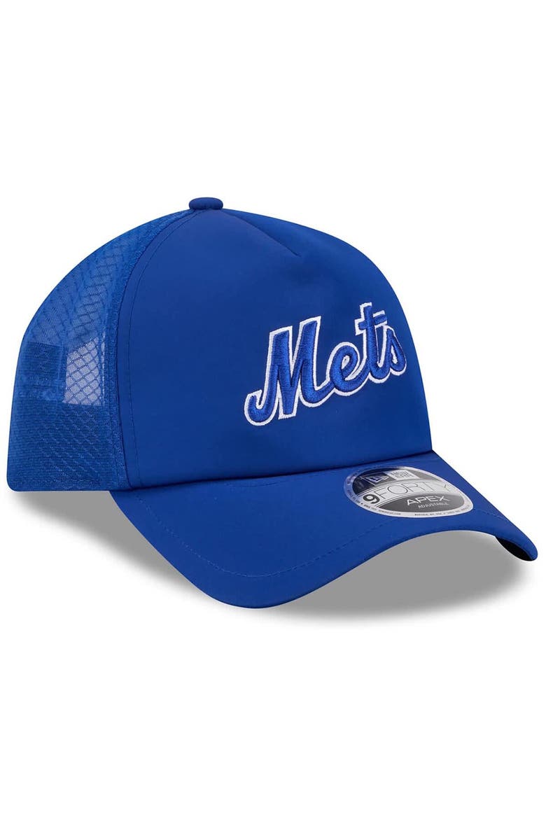 Men's New Era Royal New York Mets 2026 Batting Practice Alternate Apex 9FORTY Adjustable Hat, Alternate, color, Royal