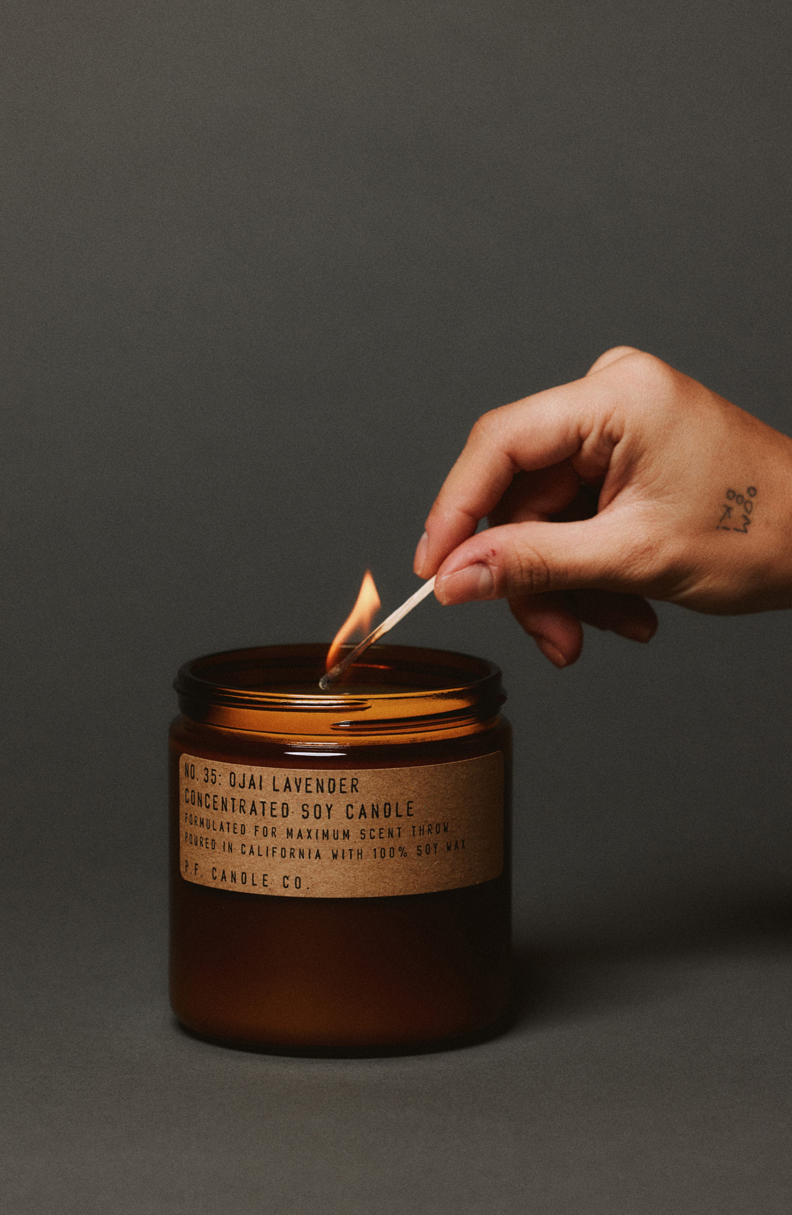 Ojai Lavender Large Concentrated Candle - Thumbnail 3