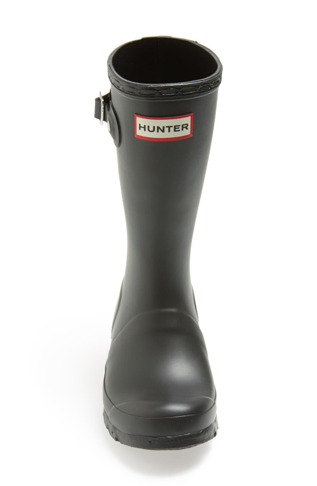Hunter Kids' Original Rain Boot, Alternate, color, Black