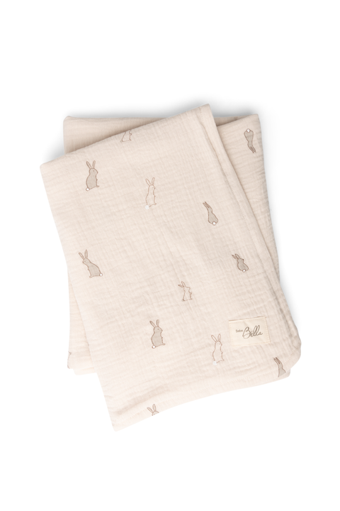 Bunny Applique Swaddle Knit (Baby)
