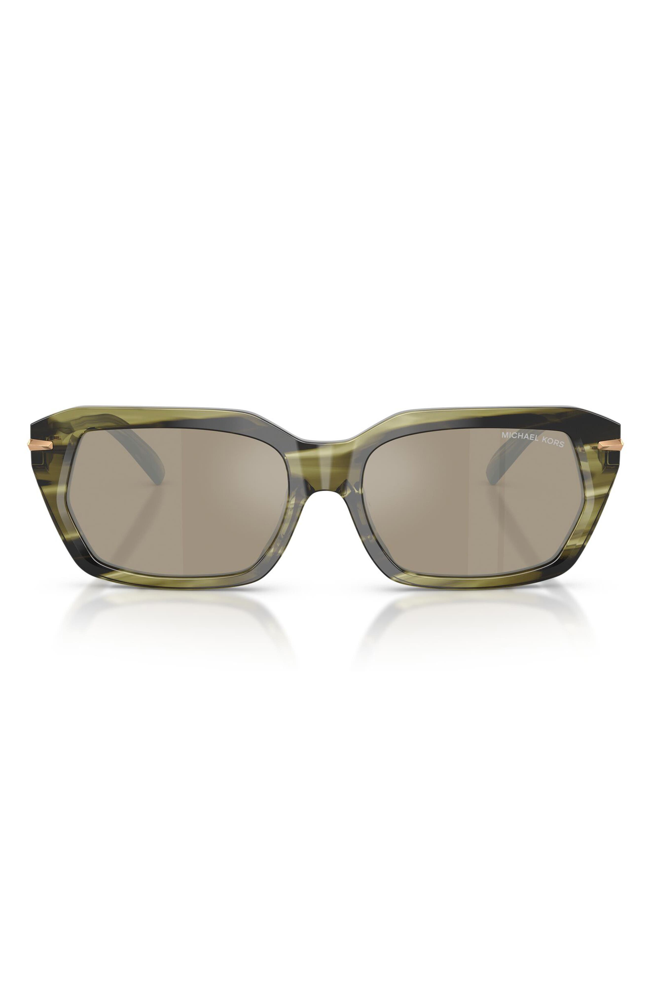 OLIVE HORN / BROWN SILVER