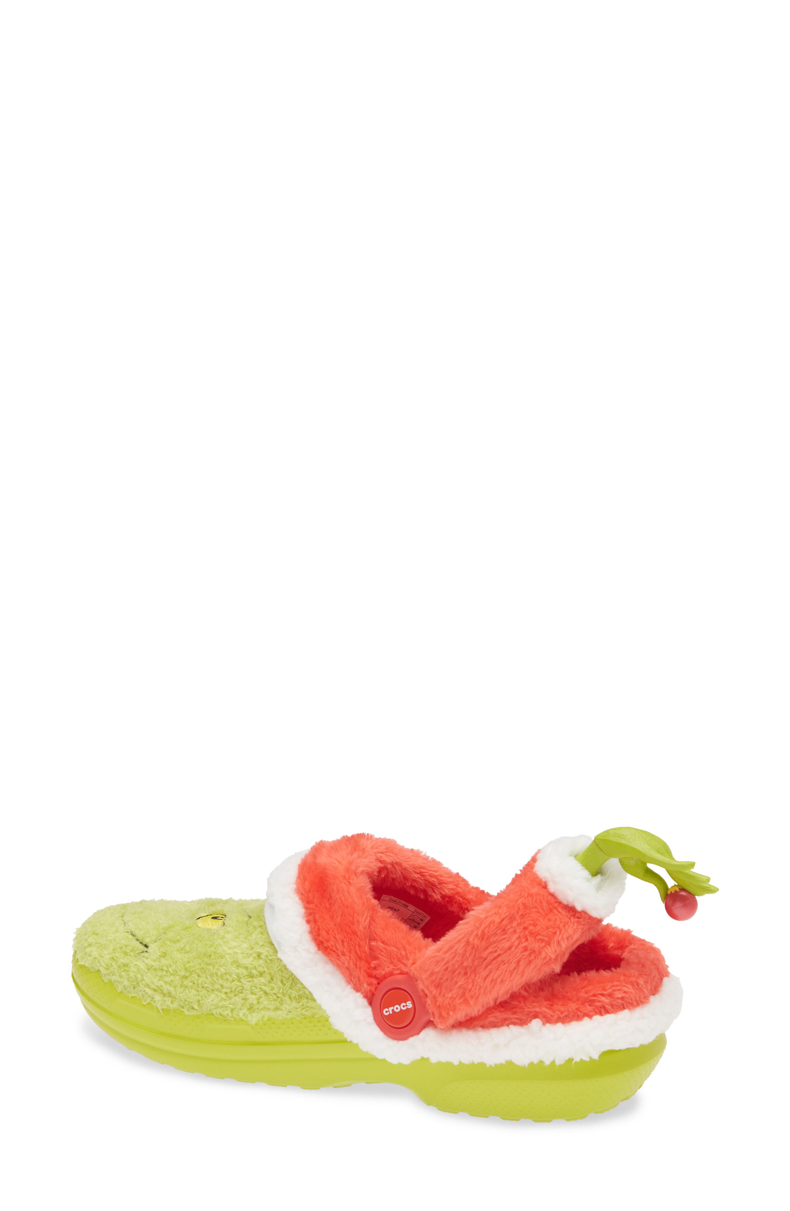 CROCS The Grinch Clog, Alternate, color, Green Multi
