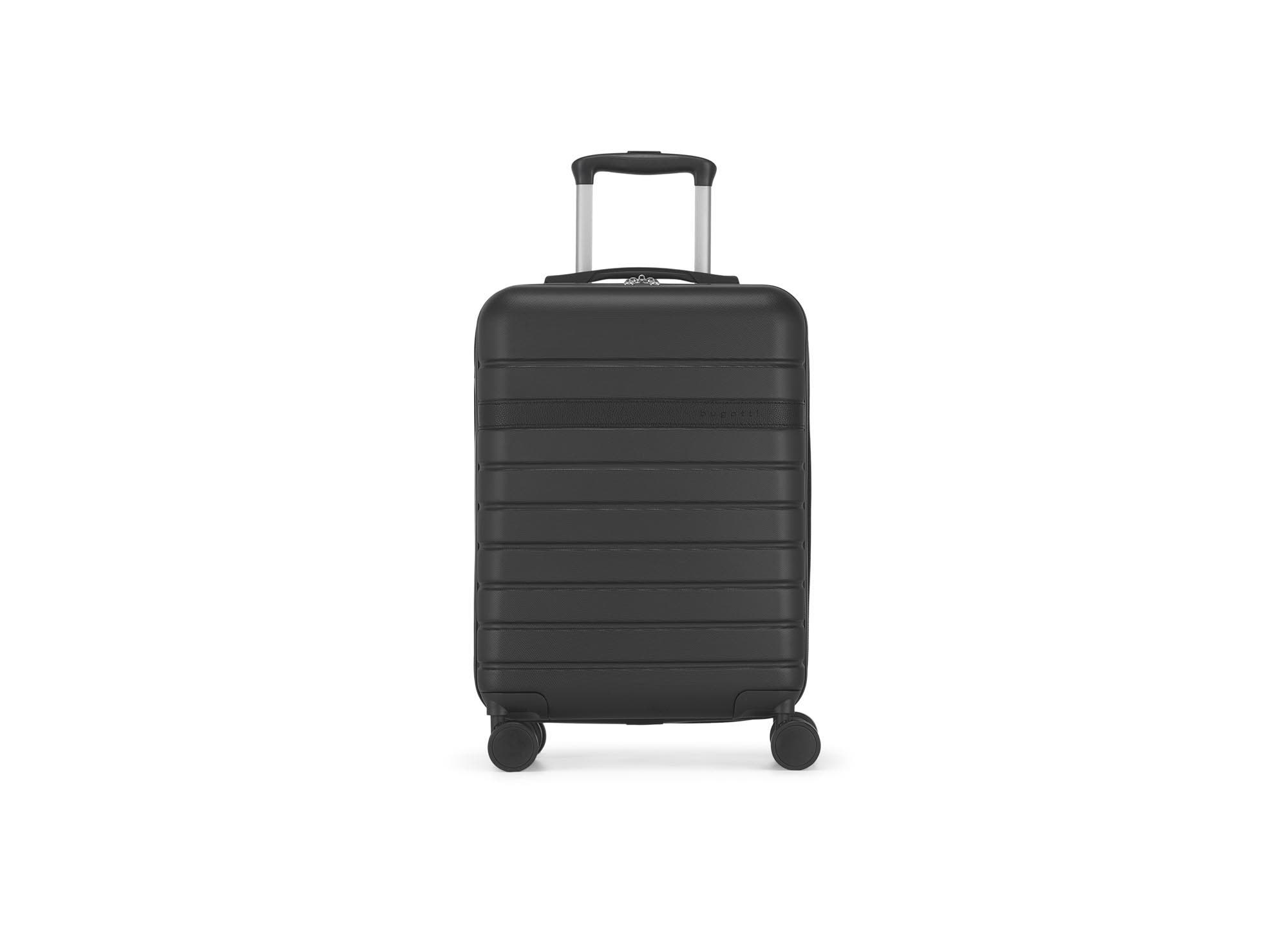 bugatti Lisbon Hardside Carry-on Luggage with Double Wheels, Main, color, 