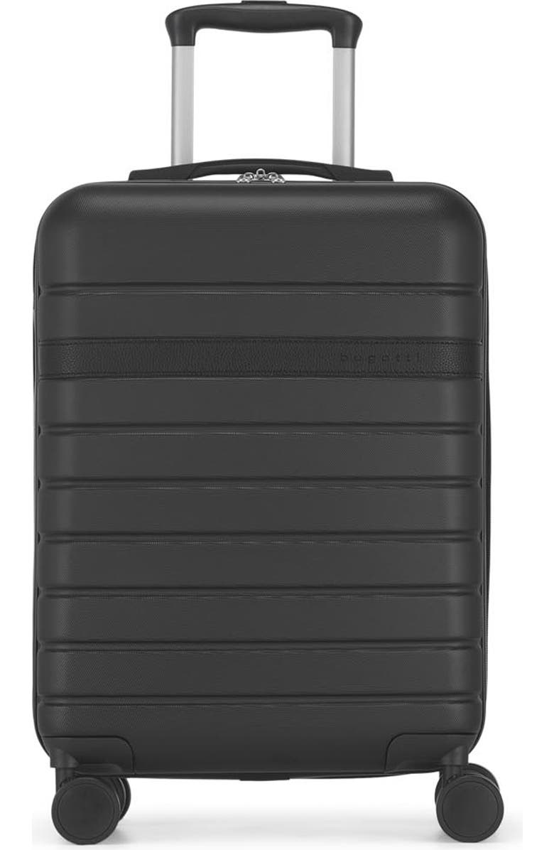 bugatti Lisbon Hardside Carry-on Luggage with Double Wheels, Main, color,