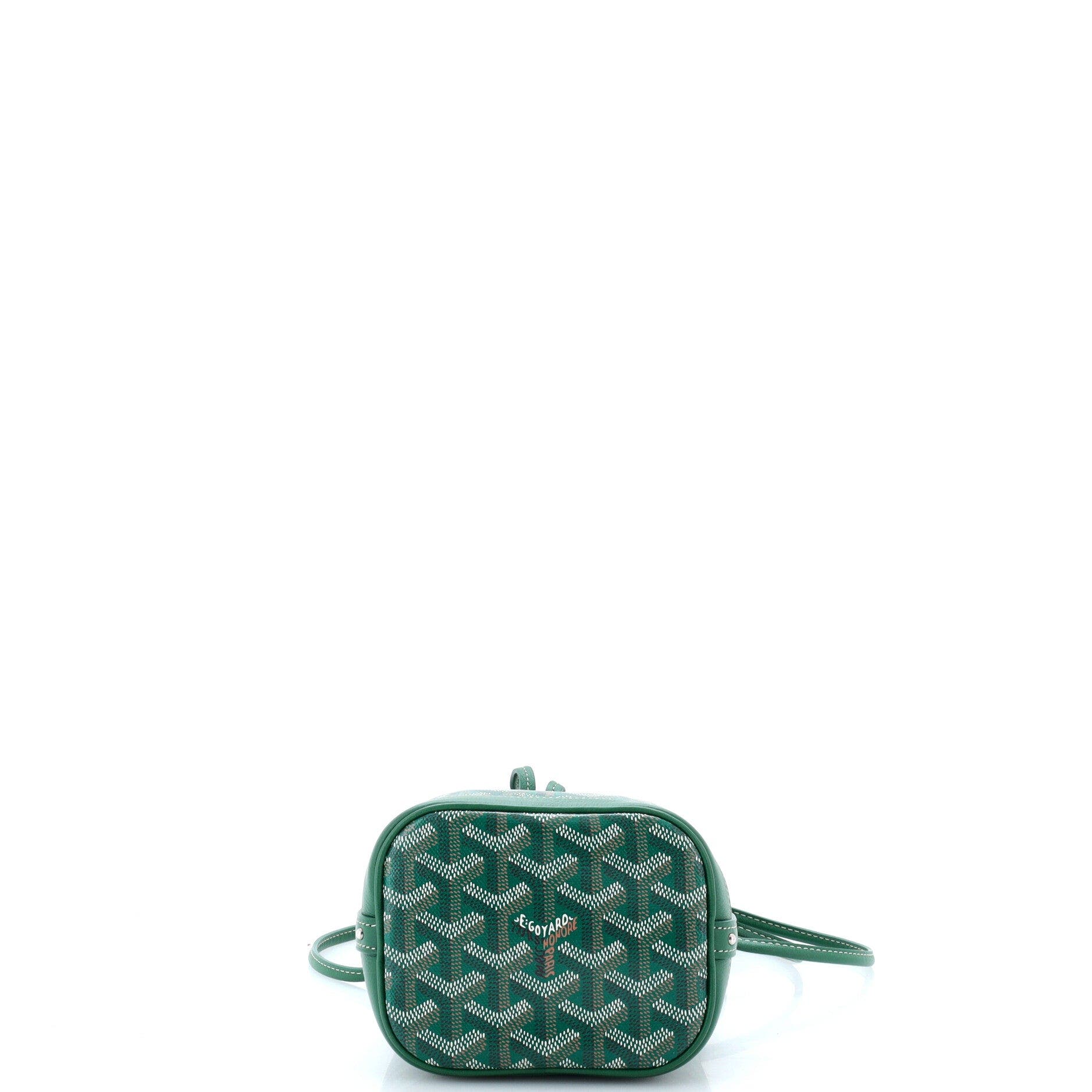 Petit Flot Bucket Bag Coated Canvas Mini, Alternate, color, Green