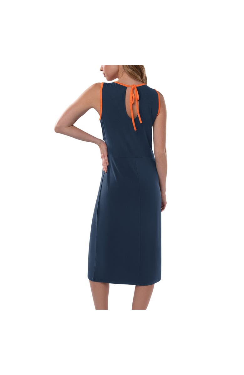 G-III 4HER BY CARL BANKS Women's G-III 4Her by Carl Banks Navy Detroit Tigers Main Field Maxi Dress, Alternate, color,