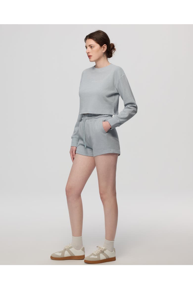 Hemp Essentials French Terry Shorts, Main, color, Blue