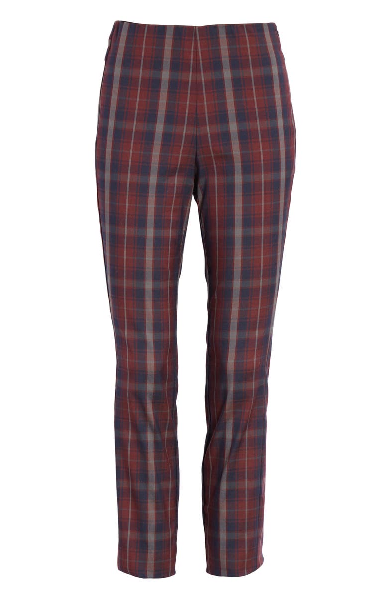 rag & bone Simone Plaid Yoke Pants, Alternate, color, 