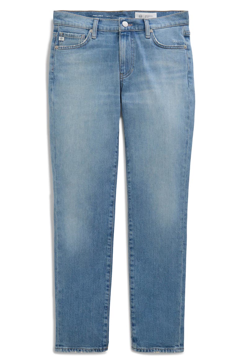 Prima Low Rise Ankle Cigarette Jeans, Alternate, color, SOLERA