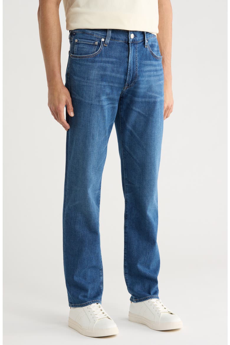 Elijah Relaxed Straight Leg Jeans, Alternate, color, MILESTONE DARK
