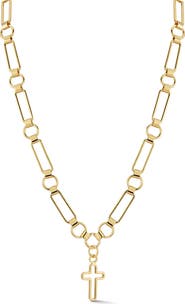GLAZE JEWELRY Cross Pendant Necklace